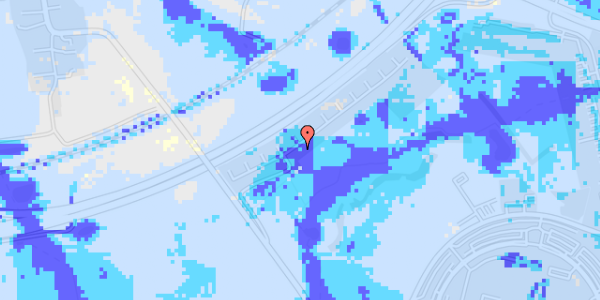 Ekstrem regn på Hf. Havrelyngen 26