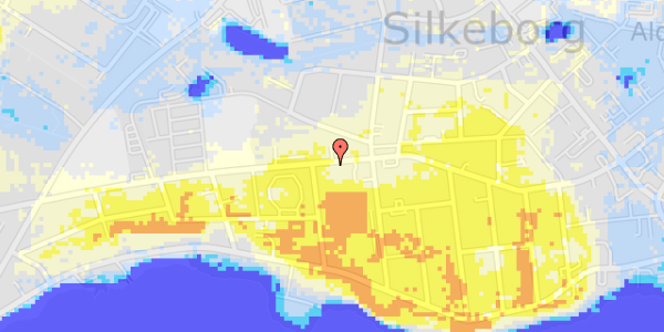 Ekstrem regn på Nylandsvej 15A