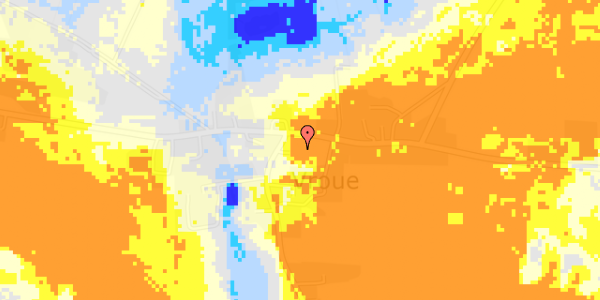 Ekstrem regn på Amstrupvej 1