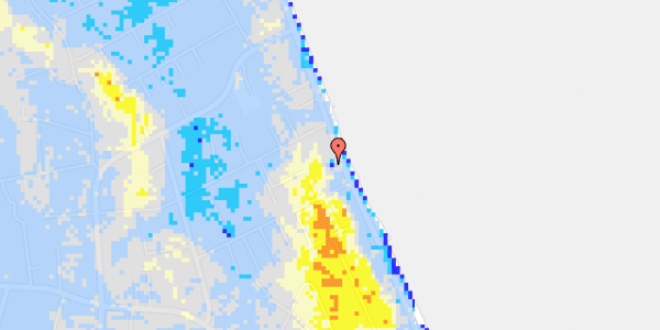 Ekstrem regn på Rungsted Strandvej 183