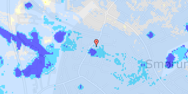 Ekstrem regn på Smørumnedrevej 20C