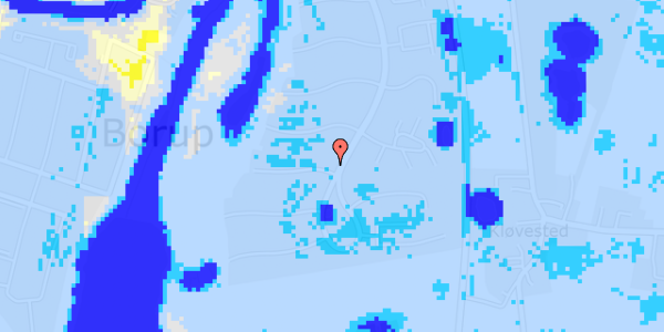 Ekstrem regn på Bakkegårds Alle 64