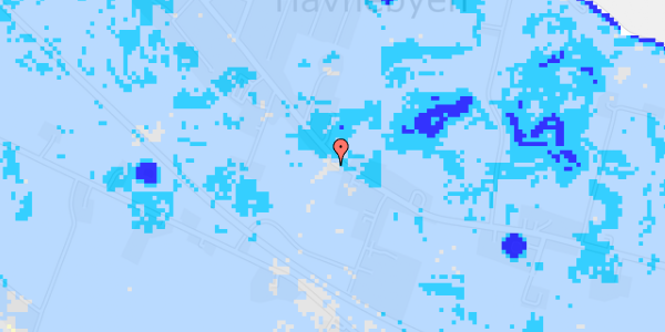 Ekstrem regn på Oddenvej 191E