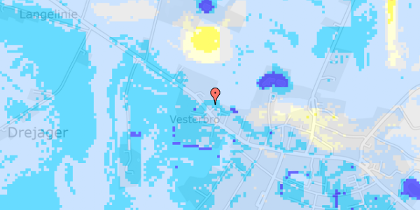 Ekstrem regn på Hovedgaden 15A