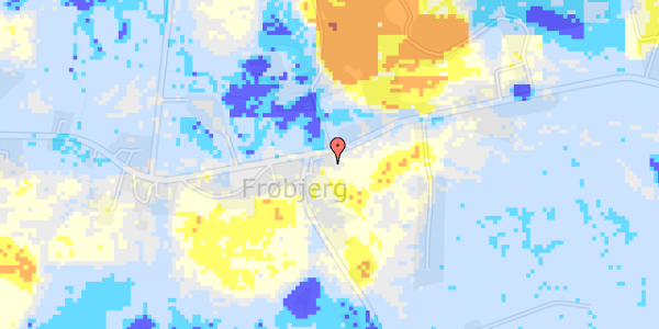 Ekstrem regn på Frøbjergvej 78B