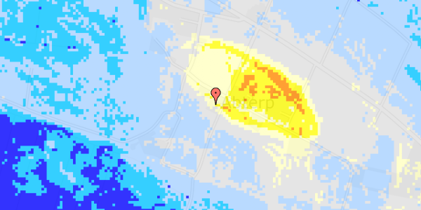 Ekstrem regn på Abterp 14A