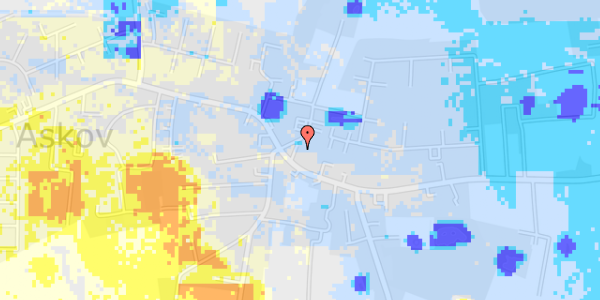 Ekstrem regn på Askov Kirkevej 17A, st. 