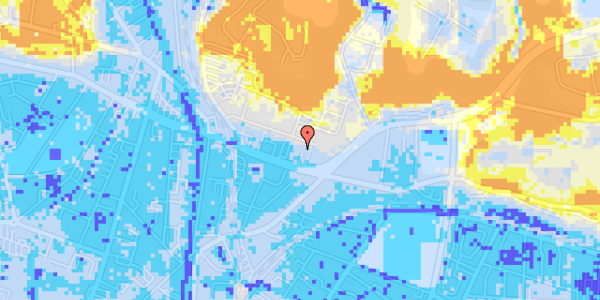 Ekstrem regn på Skovgade 25C