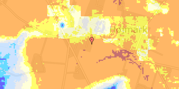 Ekstrem regn på Udsigten 7