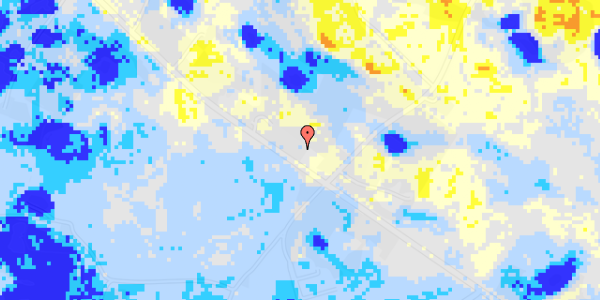 Ekstrem regn på Middelfartvej 101