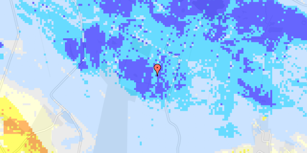 Ekstrem regn på Almstokvej 18A