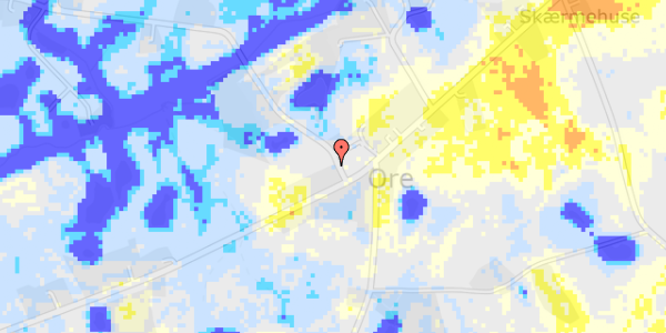 Ekstrem regn på Oregårdvej 3