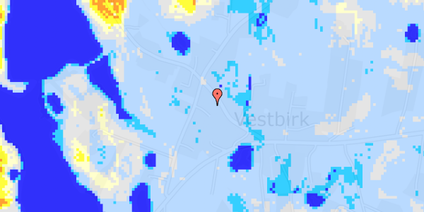 Ekstrem regn på Højbakkevej 5