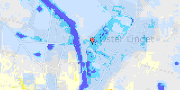 Ekstrem regn på Lindevej 21A