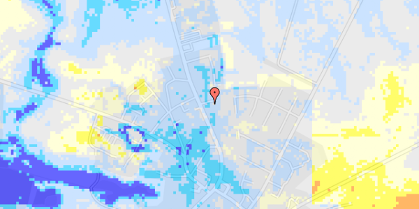 Ekstrem regn på Rougsøvej 152C