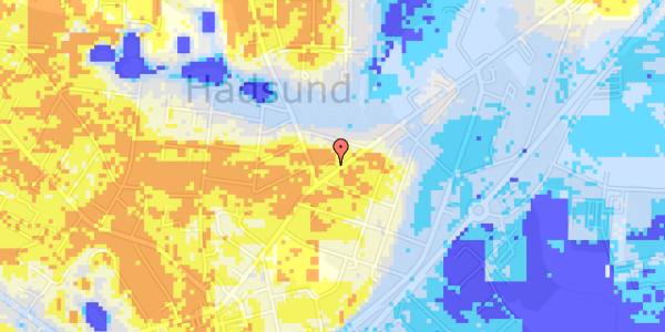 Ekstrem regn på Østergade 47A