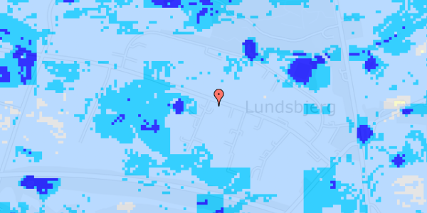 Ekstrem regn på Lundsbjerg Industrivej 49A