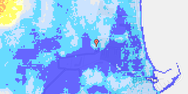 Ekstrem regn på Nylandsvej 44