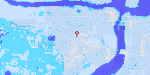 Ekstrem regn på Møllehaven 1