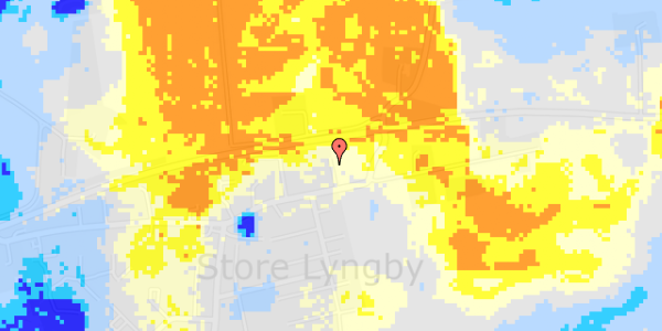 Ekstrem regn på Havremarken 11