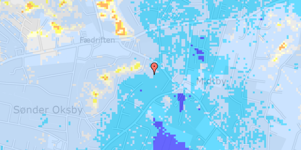 Ekstrem regn på Tane Hedevej 22A