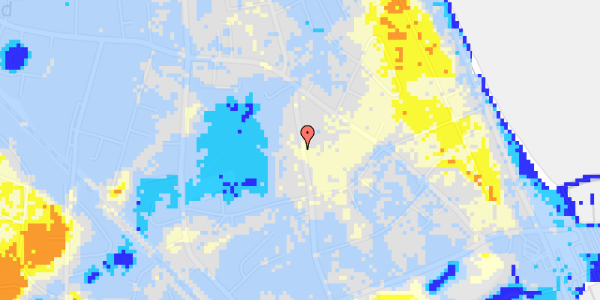 Ekstrem regn på Hulsøvang 21