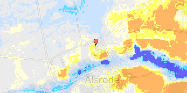 Ekstrem regn på Bakken 21