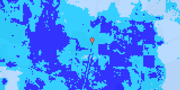 Ekstrem regn på Over Lyngen 14A