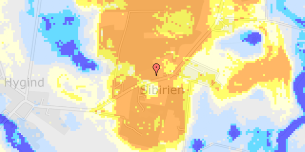 Ekstrem regn på Hygindvej 15A