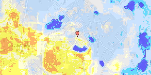 Ekstrem regn på Troldebakken 18