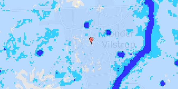 Ekstrem regn på Birkelund 21