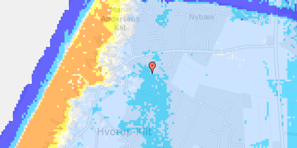 Ekstrem regn på Astavej 14