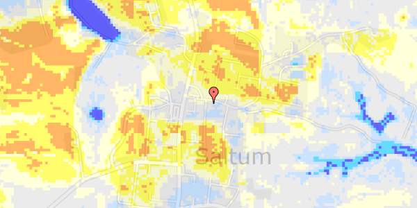 Ekstrem regn på Fælledvej 6