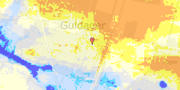 Ekstrem regn på Guldagergårdsvej 4