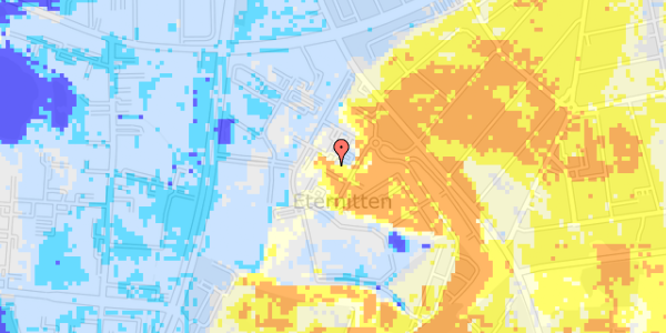 Ekstrem regn på Ditlev Bergs Vej 22