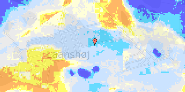 Ekstrem regn på Laanshøj Alle 62