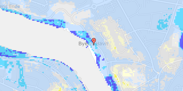 Ekstrem regn på Nørre Havnegade 29B, 2. th