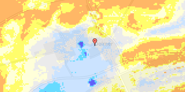 Ekstrem regn på Dolmer Bygade 6