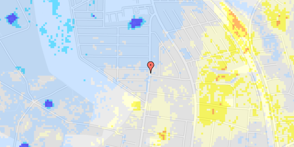 Ekstrem regn på Hf. Skovly 25