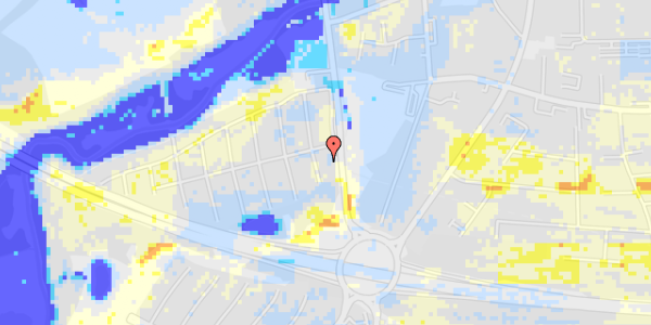 Ekstrem regn på Lilletoften Havekoloni 8