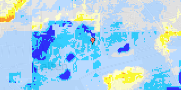 Ekstrem regn på Baastrup Lund 25