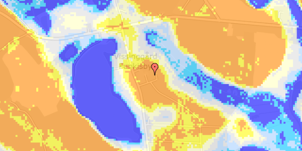 Ekstrem regn på Nedenskovvej 13C