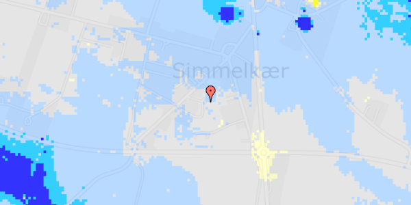 Ekstrem regn på Troldbjergvej 15A