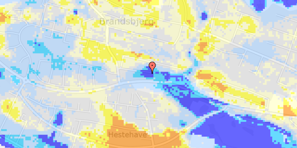 Ekstrem regn på Hestehavebakken 48