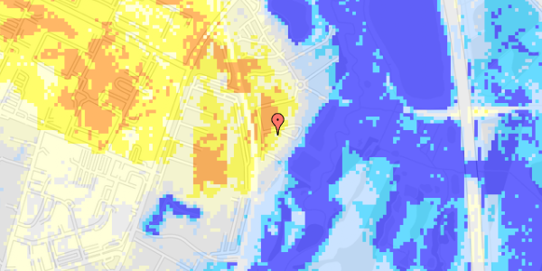 Ekstrem regn på Engholm Søpark 114, st. 