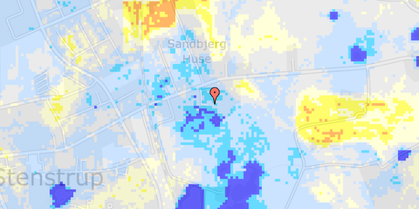 Ekstrem regn på Stationsvej 74B, st. 12