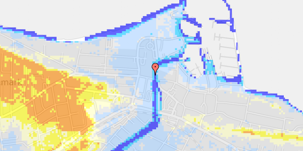 Ekstrem regn på Vesterbrogade 2, 1. 