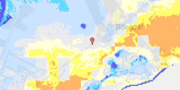 Ekstrem regn på Korsnæbsvej 31