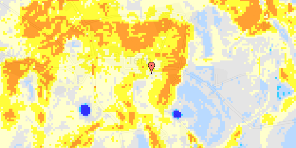 Ekstrem regn på Tuesbakkevej 20