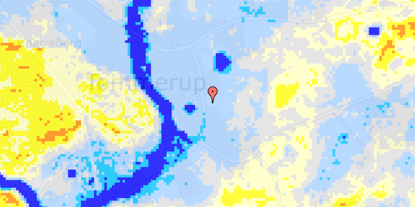 Ekstrem regn på Kirkebjerg 8